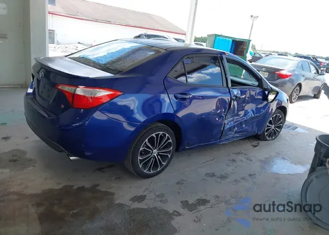 2014 Toyota Corolla S Plus from USA, damaged, VIN 2T1BURHE3EC178466